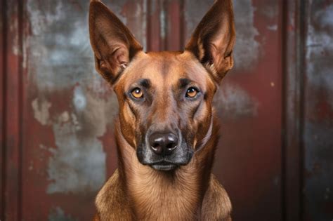 Premium AI Image | belgian malinois dog portrait