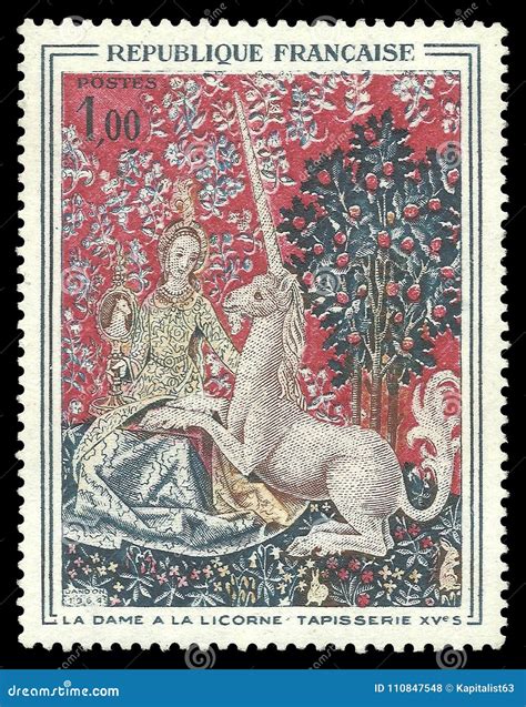 Lady And The Unicorn Tapestry