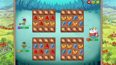 Игра Герои Три-В-Ряд (Heroes of Match 3) — играть онлайн бесплатно