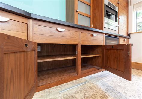 Large Smallbone of Devizes Walnut & Silver Used Kitchen, Pantry