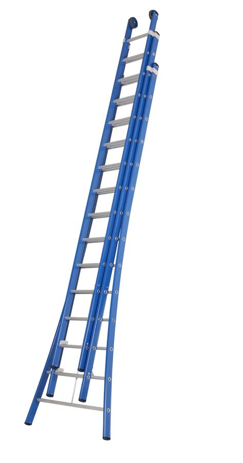 DAS 3-delige ladder ATLAS BLUE 14 treden (G314B) - VDSTEENXXL