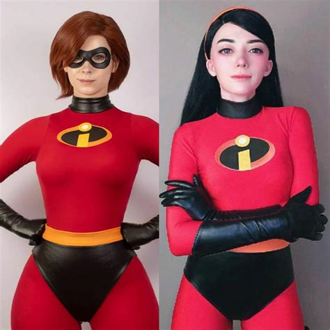 Elastigirl by enjinight and Violet Parr by olkaaklo | Scrolller