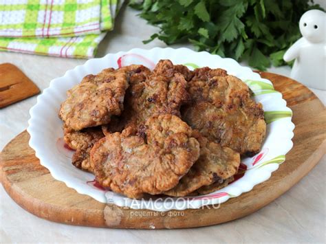 Оладьи из рубленой куриной печени — рецепт с фото пошагово