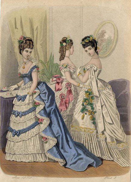 1874-1877 :Женский костюм. | Исторические костюмы, Исторические картины ...