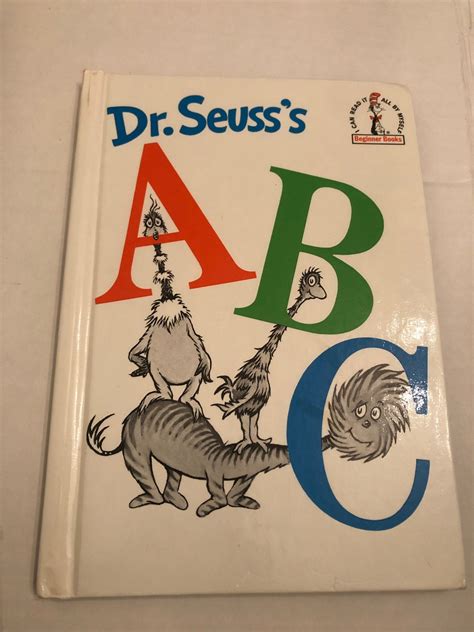 Vintage Dr.seuss’s ABC , Beginner Book , 1963 Hardcover Book... - Etsy