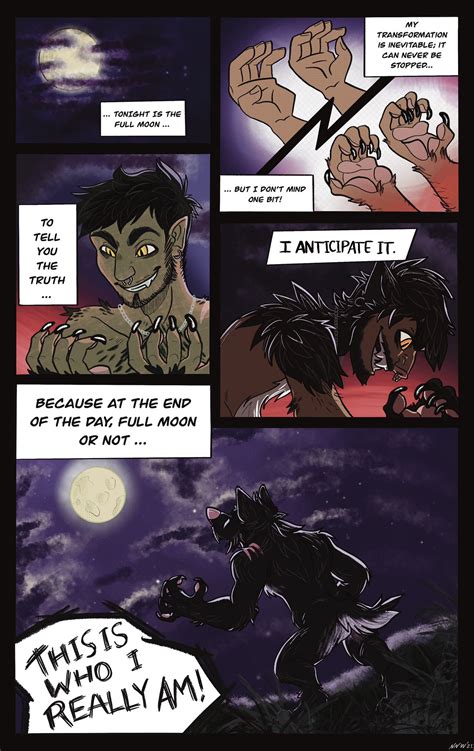 Female Werewolf Transformation Comic Deviantart Macabre Tales #2
