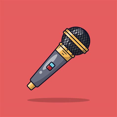 microphone  illustration  vector art  vecteezy