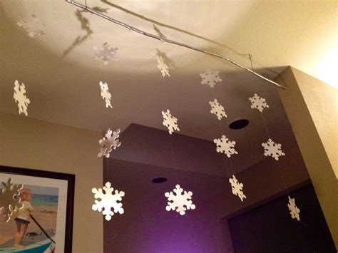 Foam Snowflakes Hanging Decoration