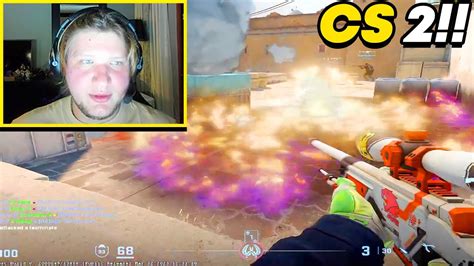 S1MPLE PLAYS HIS FIRST CS 2 MATCH!! - YouTube