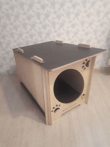 Домик, будка из фанеры (ID#1117675530), цена: 950 ₴, купить на Prom.ua