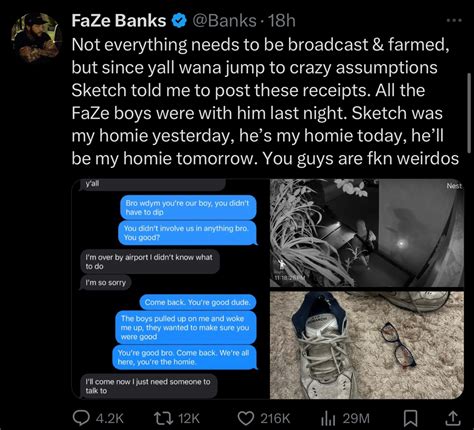 Sketch Says FaZe Clan 'Saved' His Life Amid Homophobic Reactions to