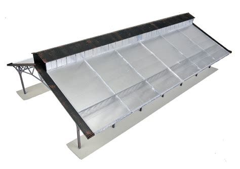 train shed wclear roof  american trains