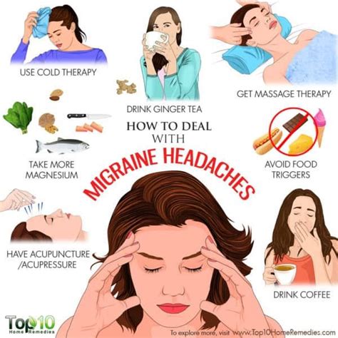 how to help a migraine at home