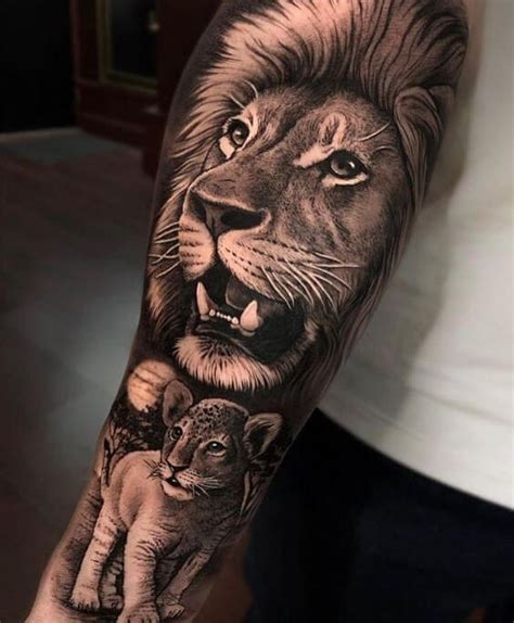 Lions are one of the most popular tattoo designs because they represent ...