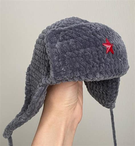 Шапка-ушанка крючком. Амигуруми схемы и описания. Автор: @tatiana ...