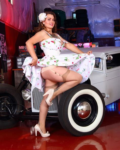 Pin on Pinups with hot rods, rats, or customs