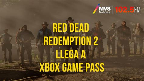 Red Dead Redemption 2 llega a Xbox Game Pass - YouTube