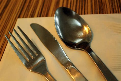 Set Of Spoon, Fork And Knife Free Stock Photo - Public Domain Pictures
