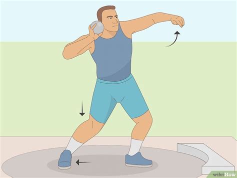 how to shot put throw