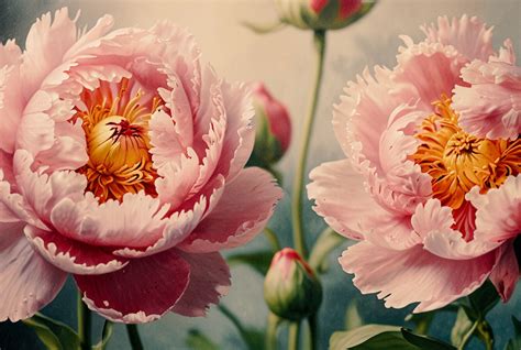 vintage pink flowers  stock photo public domain pictures
