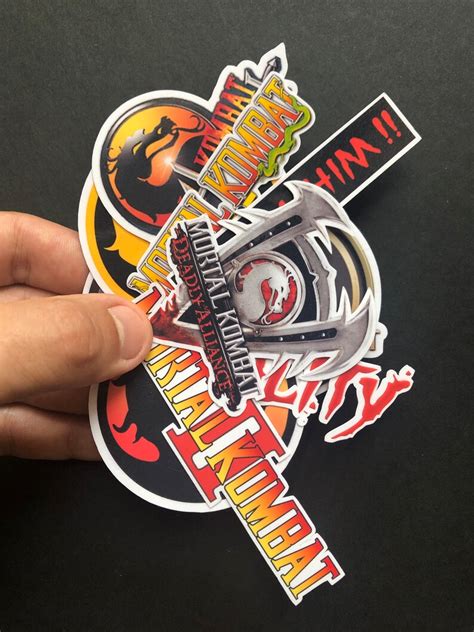 Mortal Kombat Arcade Set Stickers - Etsy