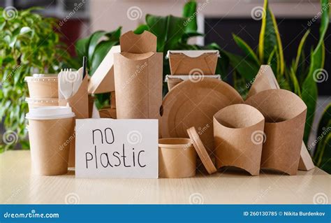 Alternative Materials To Replace Plastic. Stock Image - Image of craft ...