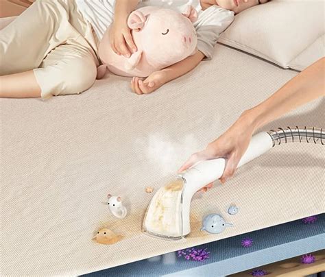 Пароочиститель UWANT B200, Удаление клещей, стерилизация LED, насадка ...