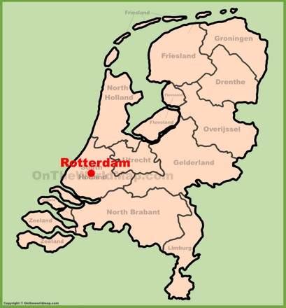 Rotterdam Maps | Netherlands | Discover Rotterdam with Detailed Maps