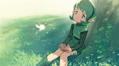 Saria - Zelda no Densetsu: Toki no Ocarina - Image by full atsushi