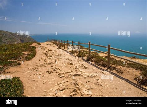 Portugal, Cabo da Roca, The Western Cape Roca of Europe, hiking trails