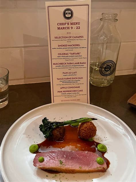 Menu at Richmond Station restaurant, Toronto, 1 Richmond St W