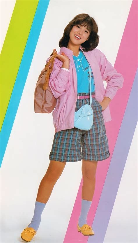 Pin by Himagine on 80'sアイドル Japanese 80's idol | 80s japanese fashion