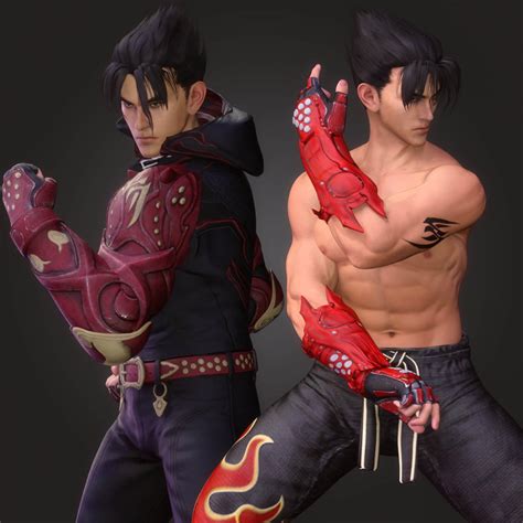 Jin Kazama Outfits for G9 - Daz Content by Muwawya