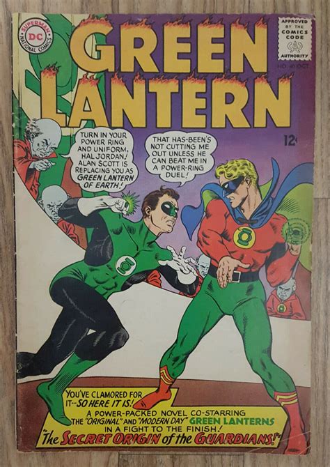 comicsvalue.com - Green Lantern #40 (Oct 1965, DC) 1st Krona Green ...