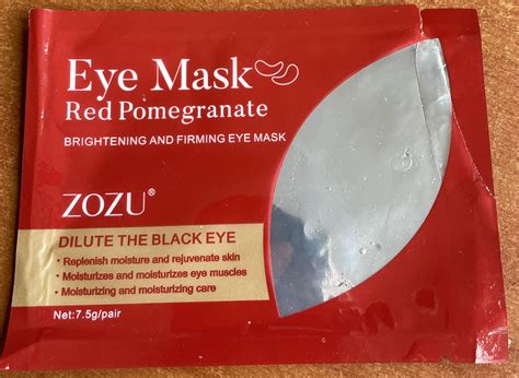 Патчи для глаз Zozu Eye Mask Red Pomegranate | отзывы