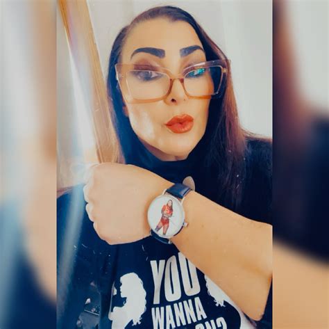 Custom Made VICTORIA Royal Rumble Watch + Free Signed 8x10 | Lisa Marie