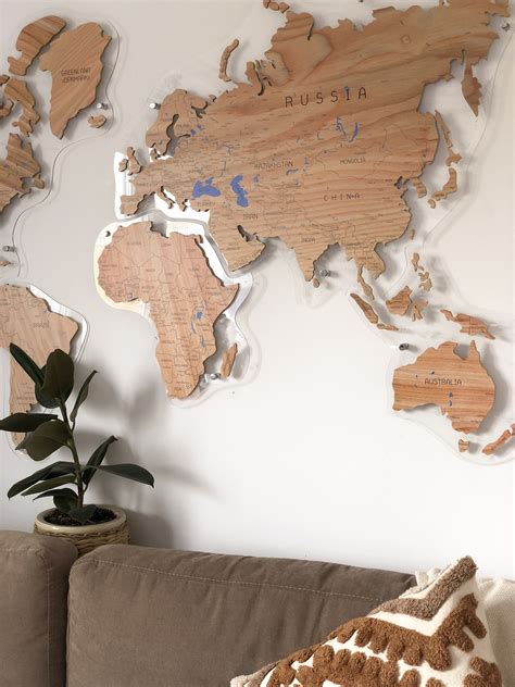 Large Wall World Map