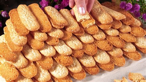 За минуты к чаю! Хрустящее печенье язычки! Быстро просто и очень вкусно ...