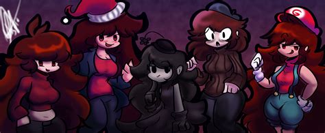 Creepypasta Girlfriends Fan art : r/FridayNightFunkin