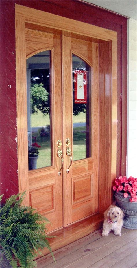 DB107 Glass Panel Double Door for Exterior