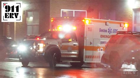 Boston EMS Responding | Ambulance 10 - YouTube