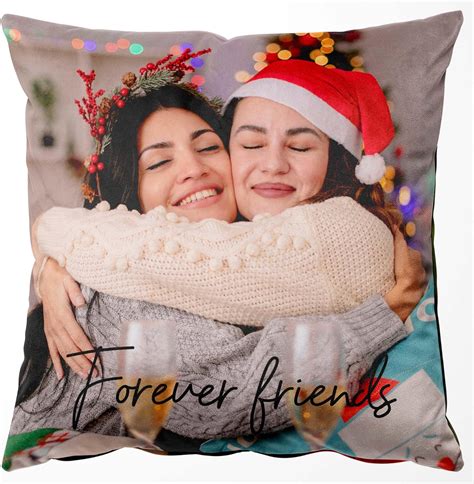 Amazon.com: Easycosy Custom Pillow with Picture & Text, Two-Sides