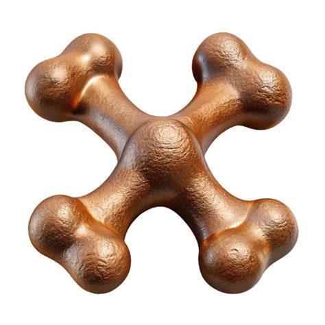 serene modern Bronze Synthetic Bone Structure Isolated premium 58010206 PNG