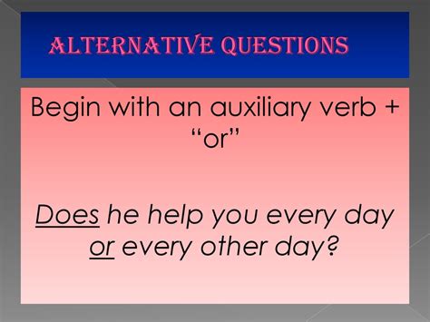 Types of questions in english - презентация онлайн