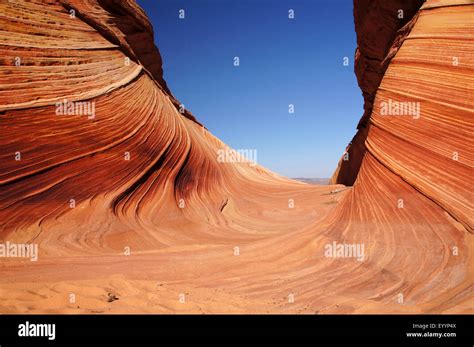 the Wave, sandstone rock formation of Vermilion Cliffs National ...