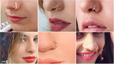 Latest Gold Nose Pin Design - Fashion Design Ideas