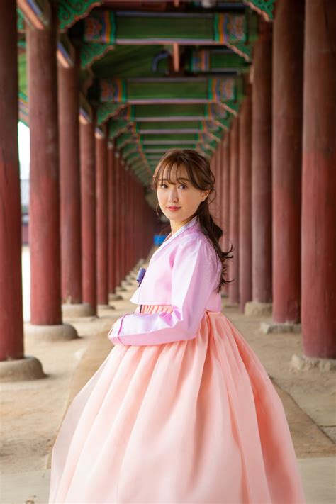 경복궁에서 귀여운 한국인 모델분과 이쁜 한복 스타일 촬영했어요~~^^ - 탄포포 갤러리 - 탄포포헤어