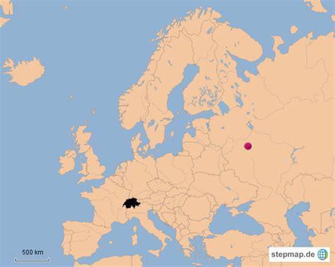 Europa - Moskau von monikah3 - Landkarte für Europa