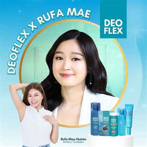 Presscon x product launch of Deoflex by Mixtrue with Rufa Mae Quinto 💙
