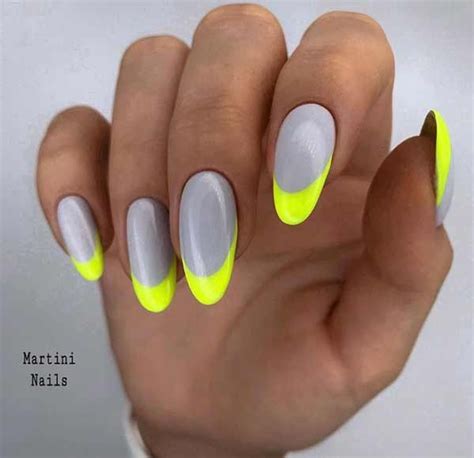Яркие и интересные дизайны френча на фото | Bright nail designs, Bright ...